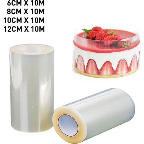 Acetate Film for Cake Decoration Transparent Cake Wrap Film Mousse Cake Cling Film DIY Cake Cake Decorating Tools