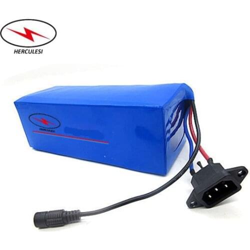 Free shipping 72v 20ah lithium battery pack 1500w electric bike battery with charger