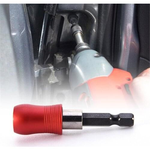 Quick Release Magnetic Screwdriver Bit Extension Bar Holder 60mm 1/4 Inch Hex Shank Drywall Drill Bit Holder For Power Tool