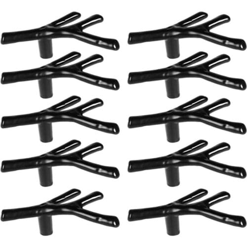 Hot 10Pcs Drawer Knobs Dresser Twig Tree Branch Vintage Kitchen Bathroom Bedroom Cabinet Cupboard Pulls Handles Decorative Furni