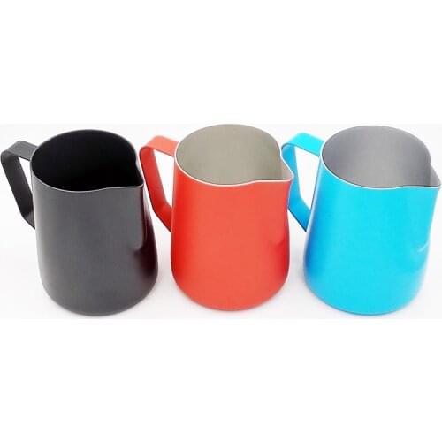 Perfect Color Espresso Coffee Mug Cup Jug Pitcher Kitchen Home Craft Coffee Jug Latte Milk Frothing Jug Non-Stick