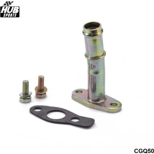 Turbo Oil Drain Return Pipe Kit Set For Mit TD02 TF035 TD04 TD05 TD06 KKK K03 HU-CGQ50