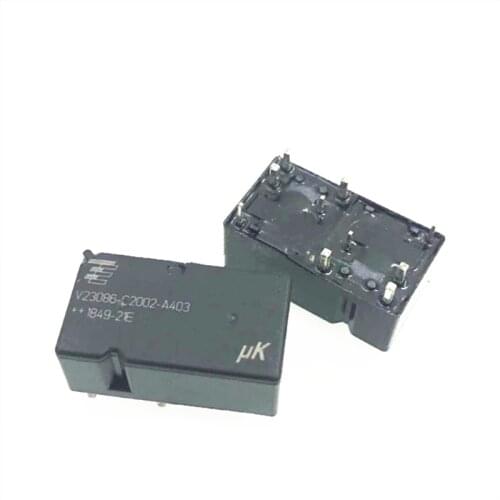 HOT NEW 12V relay V23086-C2002-A403 V23086 C2002 A403 V23086C2002A403 12VDC DC12V 12V 8PIN