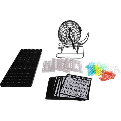 1 Set Bingo Game 75 Balls Lottery Machine For Public Show/Party Balls Game