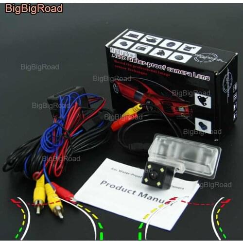 BigBigRoad Car Intelligent Track Rear View Camera For Nissan Almera 2013 / TEANA / TIIDA / Sylphy / Pulsar / Sentra Pathfinder