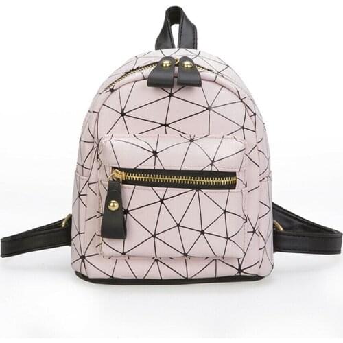 New Lady Women Backpack PU Leather Travel School Backpack Rucksack Mini College Shoulder Satchel Fashion Bag