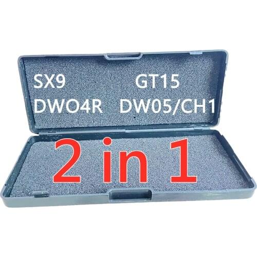 Original lishi 2 in 1 toolsSX9 GT15 DWO4R DW03CH1 lishi tool