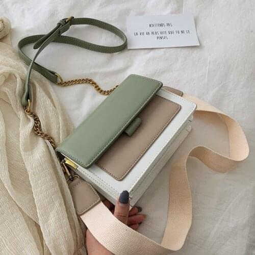 Autumn and winter new womens 2021 messenger bag online celebrity texture broadband small fresh shoulder bag wallet