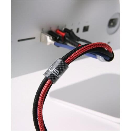 Cord Organizer Nylon Adhesive Magic Tape, Size: 20 mm x 1 m for Ulefone Armor 3WT (2019)