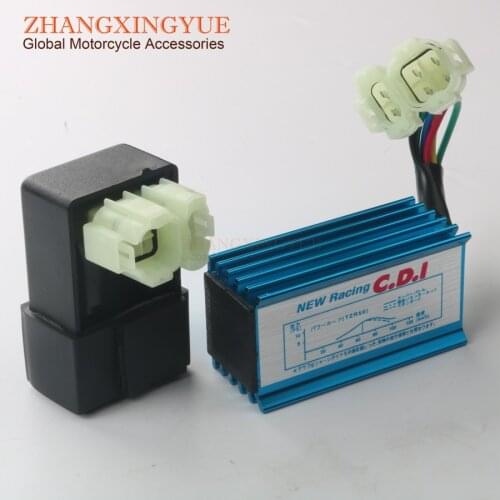 Scooter AC CDI ignition unit for GENERIC Cracker Onxy Pandora Race 2 GT Sirion Vertigo 50cc 4-stroke