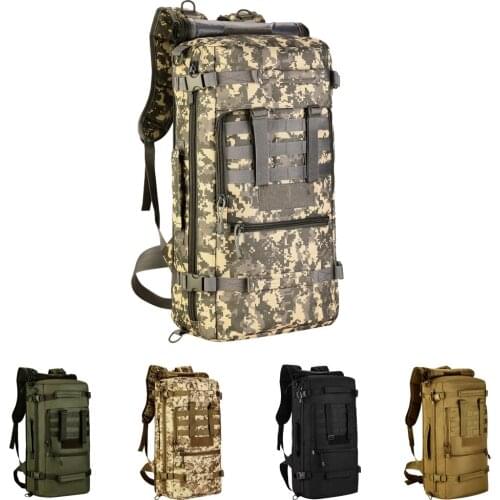 50L Nylon Outdoor Hiking Camping Trekking Travel Handbag Shoulder Bag Backpacking Sling Bag