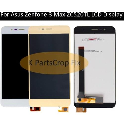 For Asus Zenfone 3 Max ZC520TL LCD Display Touch Screen Digitizer Assembly Replacement 5.2"For ASUS ZC520TL X008D LCD