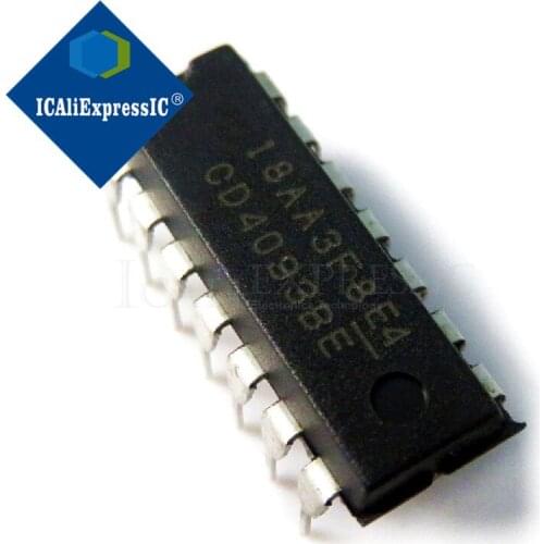 10PCS CD4093BE DIP14 CD4093 DIP new original In Stock