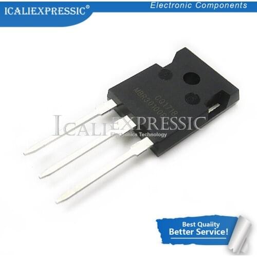 5PCS MBR30100PT MBR30100 30100PT TO-247 30A 100V In Stock