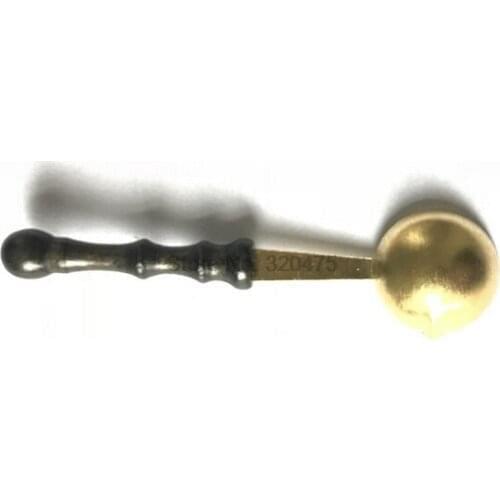 DHL 500pcs Stainless Steel Spoon Paint Spoon Sealing Wax Spoon Special For Seal