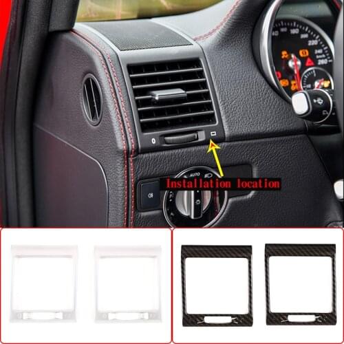For Mercedes Benz G-Class W463 G500 2004-2018,Car Console Side Air Conditioning Air Outlet Frame Decoration Cover Trim Accessory