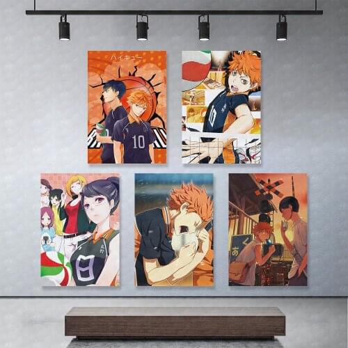 HD Print Modular Picture Angry Boy Haikyuu Canvas Painting Japan Anime Poster For Living Room Home Decor Wall Art No Framework