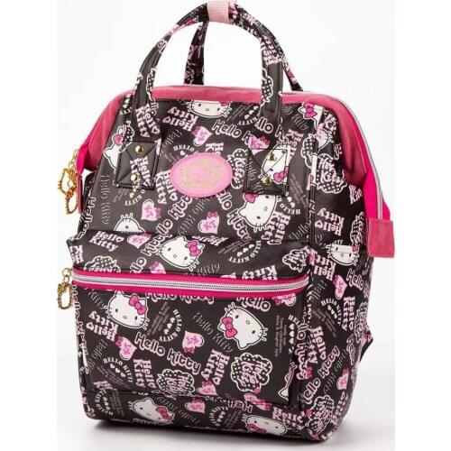 Cute cartoon Melody casual backpack student waterproof school bag computer bag portable