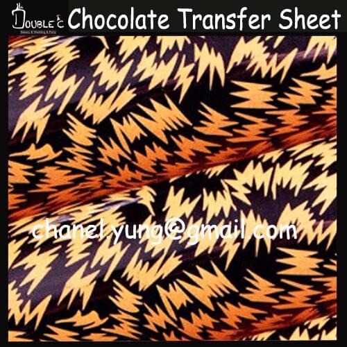 50pcs Chocolate Transfer Sheet,White Lace Chocolate stamp sugar stamp paper sello transferible de azucar sugar paper for cakes