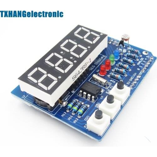 RTC TM1636 DS1307 Real Time Clock Shield Digital tube Module Thermal Uno diy electronics