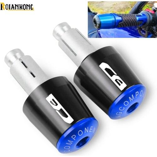 For Honda CB1100 CB599 CB919 CB500 CB125F CB125F 7/8mm CNC Motorcycle Handlebar Grips Handle Bar Cap End Plugs With CB LOGO