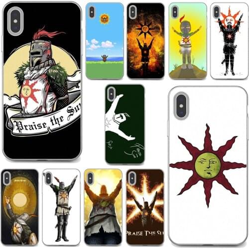 Praise-the-Sun-Dark-Souls Silicone Cover For BQ Aquaris C U2 U V X2 X Lite Pro Plus M E4.5 X5 E5 4G 2017 S 5059 6040L
