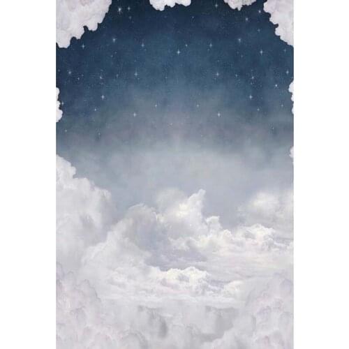TR 5x7ft sky cloud newborn baby vinyl cloth print photo studio backgrounds for photography portrait backdrops props customize