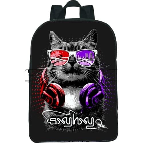 12 Inch Animal Cute Cats Hedgehogs Kindergarten School Bags Bookbags Children Baby Toddler Bag Kids Backpack Childrens Gift New