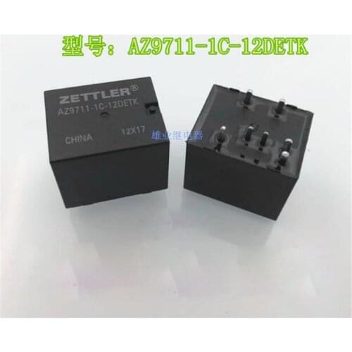 12V relay AZ9711-1C-12DETK AZ97111C12DETK AZ9711 1C 12DETK 12VDC 7PIN