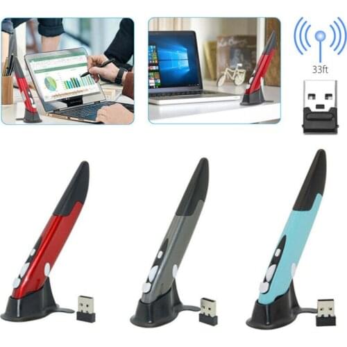 2.4G Wireless Pointing Pen Mouse Optical USB Pocket Drawing Write Pen PC Touch