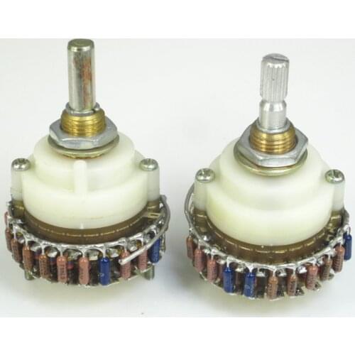 Single 100K 23 step progressive shunt volume control potentiometer Single channel 100K DALE resistor
