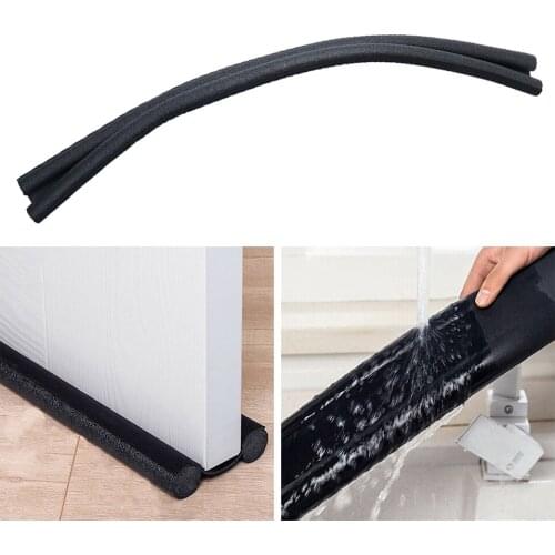 36 Inch Under Door Draft Stopper Twin Door Draft Blocker Guard for Noise Reduction Soundproof Under Door Seal Double Sided