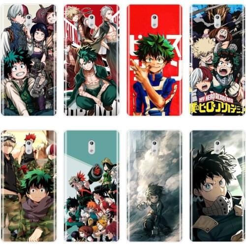 Case For Nokia 8 6 5 3 2 1 Soft Silicone Anime Boku No Hero Academia Back Cover For Nokia X6 7 Plus Phone Case