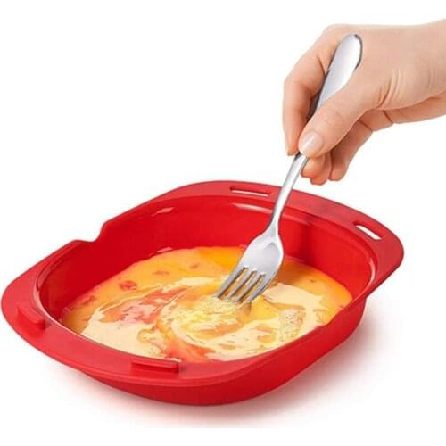 Microwave Oven Silicone Tortilla Mold Maker Non Stick Egg Roll Baking Pan Tools