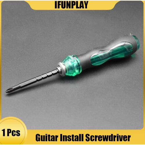 Guitar Pickguard Pickup Screw Install Screwdriver Tuning Peg Machine Head Turn Screw Guitarra Repair Tool for Luthier
