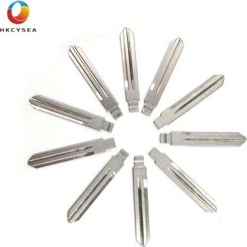 HKCYSEA 10/50/100pcs/lot Metal Blank Uncut Flip KD VVDI JMD Remote Key Blade Type NSN14 #22 for Nissan for Opel
