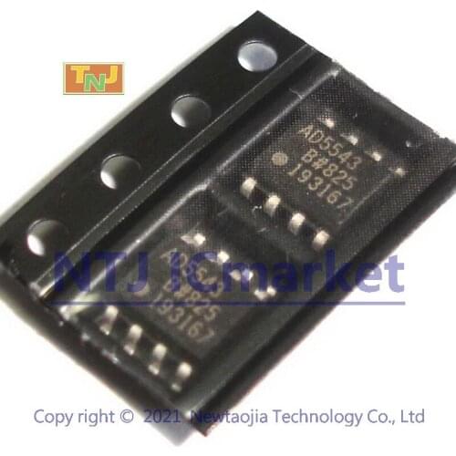 2 PCS AD5543BRZ SOP-8 AD5543 SMD Current Output/Serial Input, 16-/14-Bit DACs IC CHIP