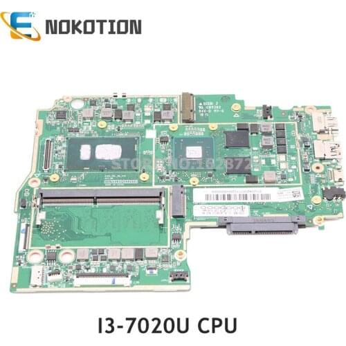 NOKOTION 5B20R07542 for Lenovo IdeaPad 330S-15IKB 330S-KBL 15.6 Inch laptop motherboard SR3LD I3-7020U CPU 4G memory R530 GPU