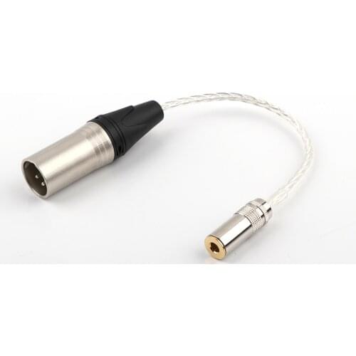 2020 4-pin XLR Balanced Male to 2.5mm Trrs Female Balanced Cable Headphone Audio Adapter for Astell&kern Layla Astell&Kern Rosie