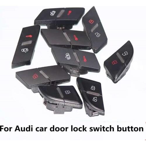 Suitable for Audi original A4 B8 Q5 A6 car door lock switch central control lock button button unlock switch unlock button