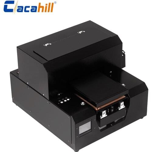 A4 printer 6-color flat UV inkjet type upgrade touch panel for plastic/silicone/wood/stone/metal/textile/glass printing