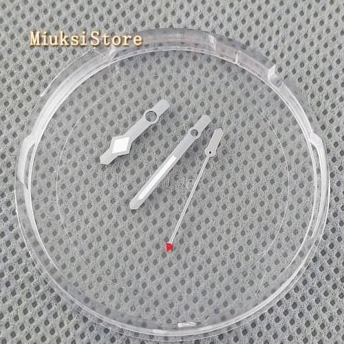 Silver watch Needles Watch Hands Fit MIYOTA 8215 821A DG2813/3804 Automatic Movement P935