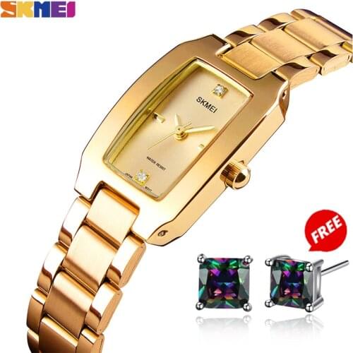 Skmei Womens Silver Watch