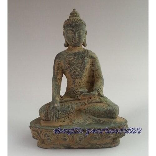 Worth collecting! old bronze sculpture 'Buddha' Buddhist statue