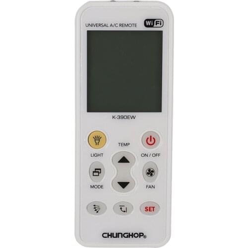 Chunghop K-390Ew Wifi Smart Universal Lcd Air Conditioner A/C Remote Control Controller Eu Plug
