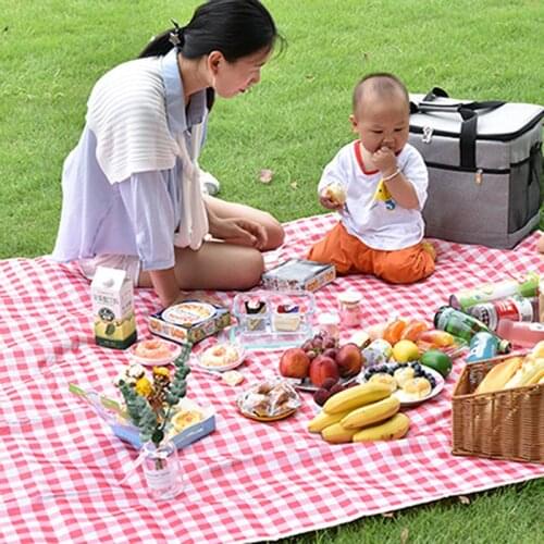 Waterproof Folding Picnic Mat Outdoor Family Kids Camping Multiplayer Beach Moisture-Proof Portable Hiking Beach BBQ Pad Blanket