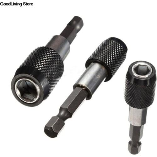 1 PCS 60mm Electric Magnetic Drill Bit Holder Quick Release Screwdriver Bit Holder 1/4 Hex Shank Power Tool Drill Accessories