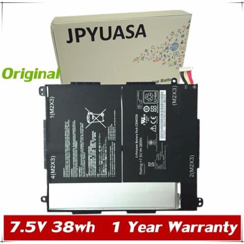 7XINbox 7.5V 38wh 5066mAh Original C21N1326 Laptop Battery For ASUS Built-in batteria Tablet