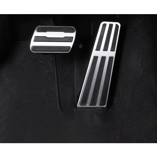 Aluminum Alloy Car Foot Pedal Pad Fuel Accelerator Brake Pedal Cover For Porsche Porsche 718 911 Panamera Cayman Accessories