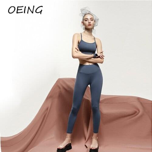 Workout Yoga Seamless Two Piece Sets Womens Sport Bras and High Waist Legging Jogging Suits Active Wear